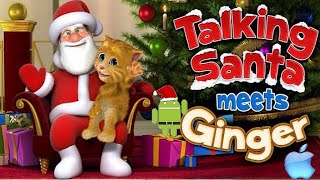 Talking Santa meets Ginger Gameplay Android ios screenshot 1