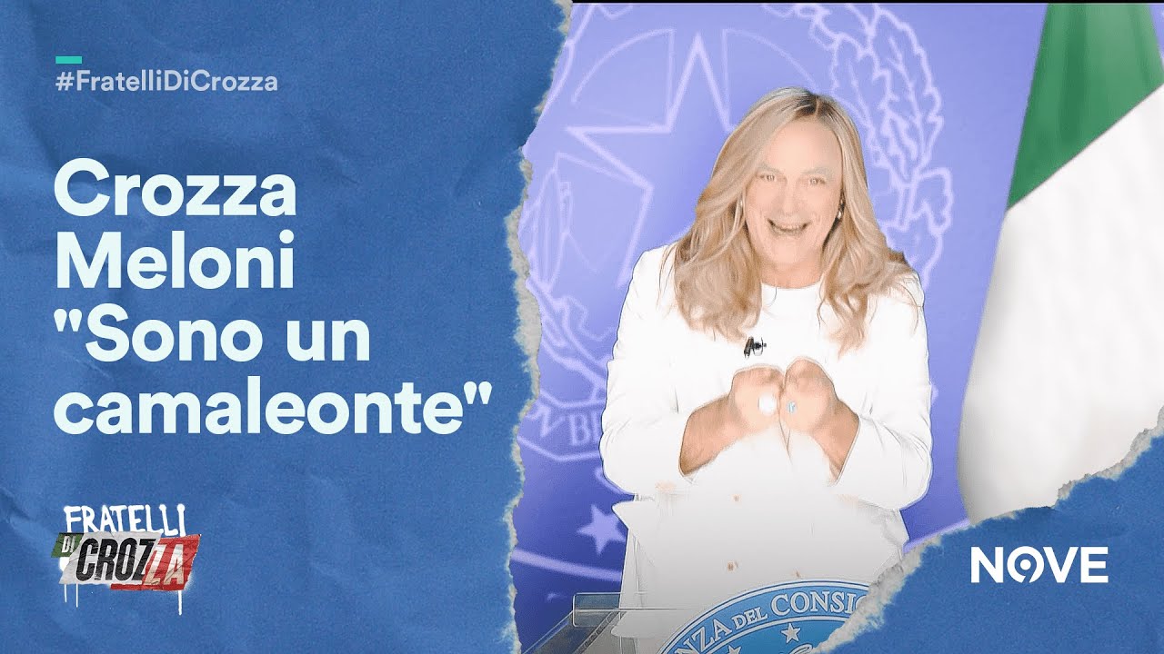 Crozza Meloni 