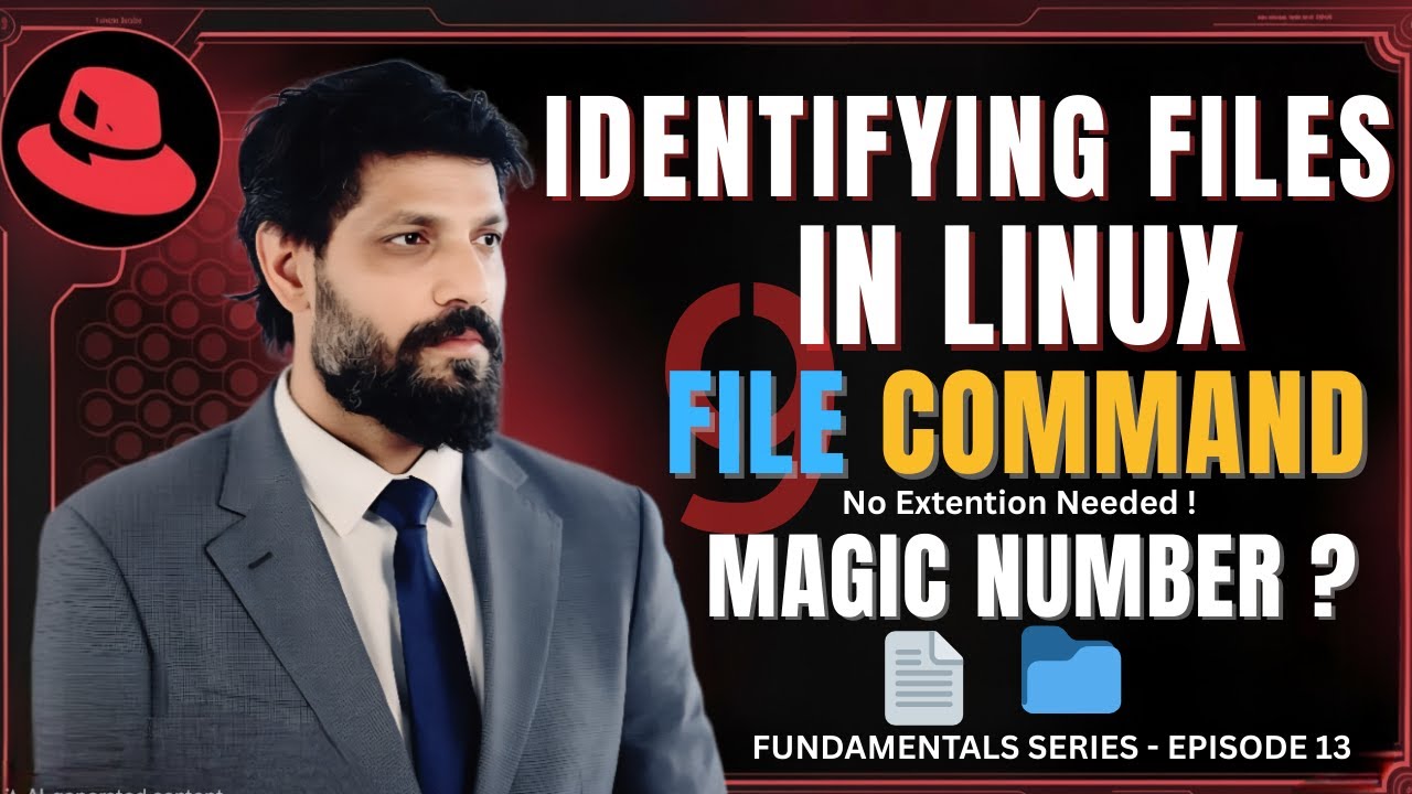 Episode - 13 | Identifying Files in Linux | file Command Explained ...