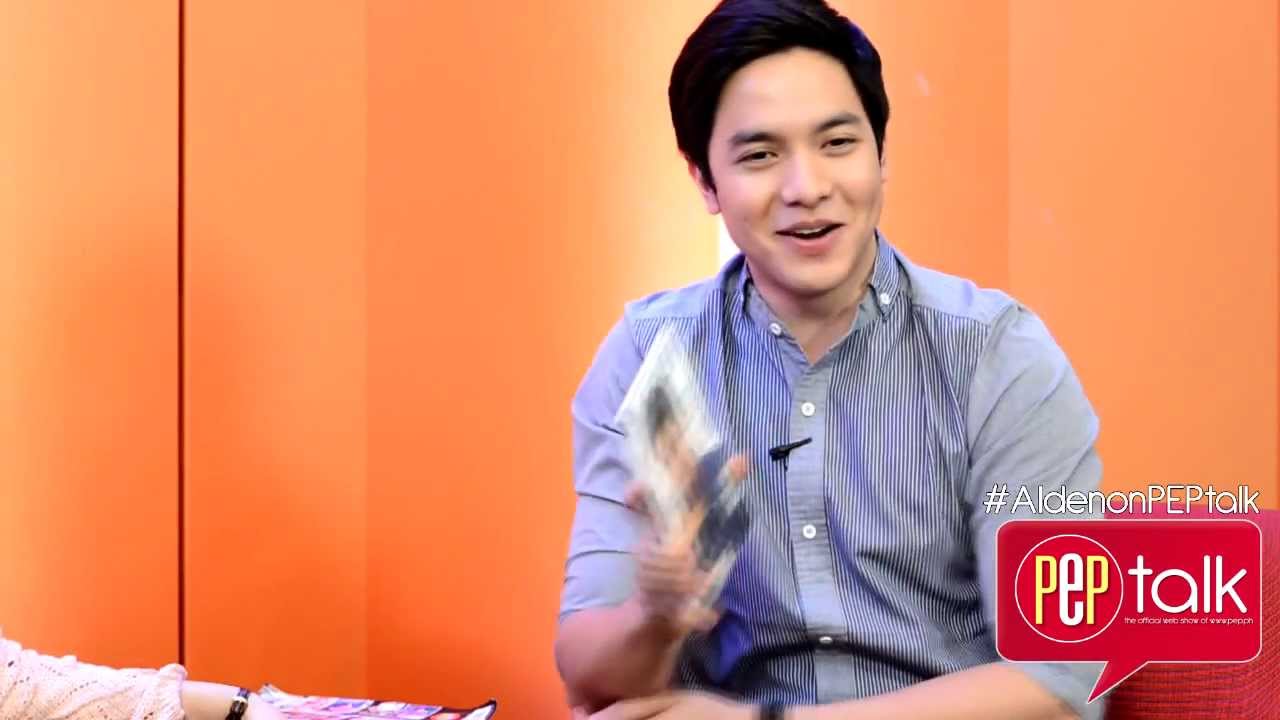 PEPtalk. Alden Richards wants to be himself: 