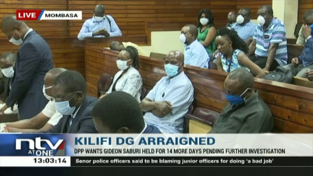 DPP wants Kilifi Deputy Governor Gideon Saburi locked up at Manyani GK Prison