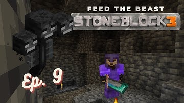 Minecraft: Stoneblock 3 Ep. 9 - Wither Fight!