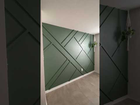 DIY accent wall
