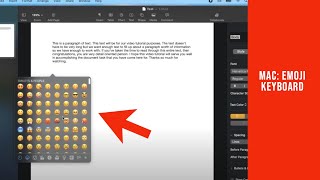 How to Use an Emoji Keyboard on a Mac