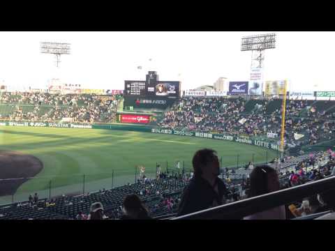 2013/4/12　阪神 vs. DeNA 1回戦　阪神先発オーダー発表