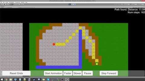 Pathfinding Demo - UGA CSCI 4070