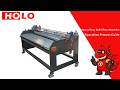 How to Operate a HOLO Heavy Duty Belt Slitter – Complete Guide