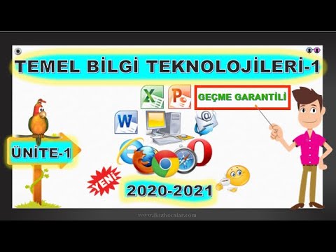 Temel Bilgi Teknolojileri 1 | Aöf Temel bilgi teknolojileri 1 | Ata Aöf Temel Bilgi Teknolojileri 1