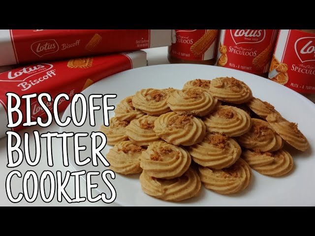 Resepi biscoff butter cookies