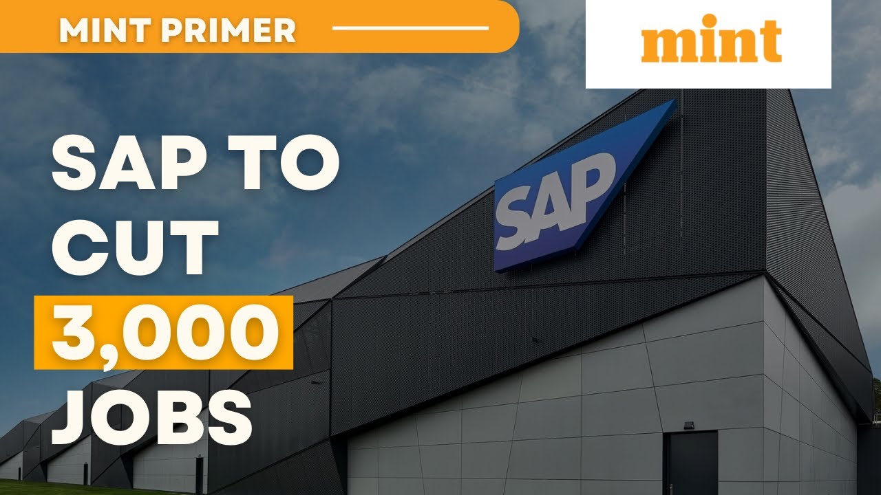 Layoffs SAP to cut 3,000 jobs Mint Primer Mint YouTube