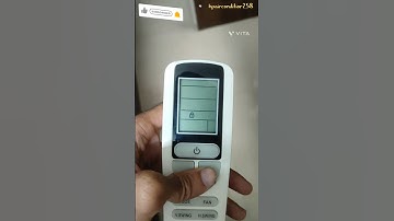 how to lock & unlock voltas ac remote. #voltasac #repairing #treanding #shorts #1k #airconditioning