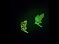 Glow in the Dark Fairy Decorations ✨ Handmade Polymer Clay Charms (Mica Shimmer &amp; Sparkly Wings)