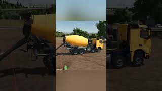 Pouring Concrete! 🚧 Foundations Work 🏗️ FS25 #fs25 #farmingsimulator25 #ls25