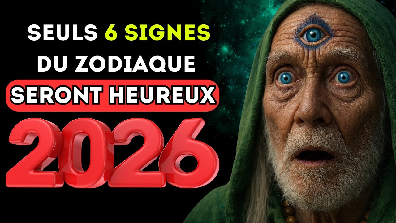 Nostradamus a prédit : seuls 6 signes du zodiaque seront heureux en 2026 .