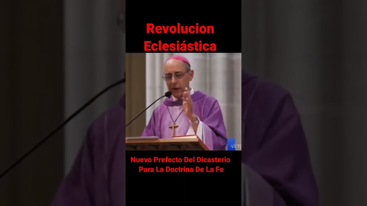 🔥 REVOLUCIÓN ECLESIÁSTICA 🔥 Nuevo Prefecto Dicasterio Doctrina de la Fe / Victor Tucho Fernández