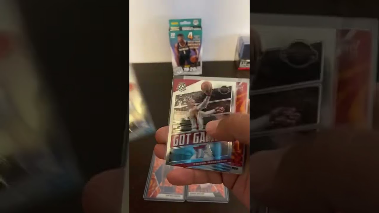 Orange REACTIVE ZION WILLIAMSON Rookie MOSAIC PULL FROM 19-2020 MOSAIC HANGER BOX🔥🔥🔥