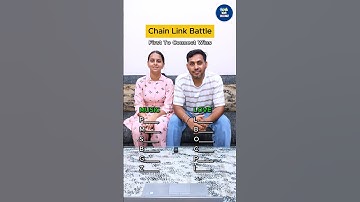 First To Connect The Words Win 13! Chain Link Battle🤓🤔 #shorts #wordgame #chainlink #wordchallenge