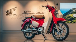 2026 Honda Super Cub 125 – Retro Design Meets Modern Tech | Full