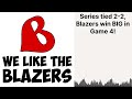 Series tied 2-2, Blazers win BIG in Game 4! | We Like the Blazers