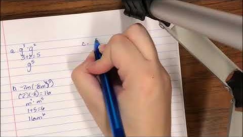 Chapter 1 Lesson 3 Multiply and Divide Monomials Ravenclaw Math 8