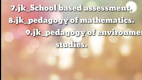 #Module7 #Module8 #Module9 #NISHTHA jn #DIKSHA