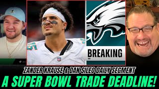 Zander Krause & Dan Sileo REACT to Eagles SPLASH Trade for Jaelan Phillips & Jaire Alexander Move