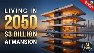 Living in 2050: Inside a $3 Billion AI-Run Mega Mansion (The House Thinks For Itself)