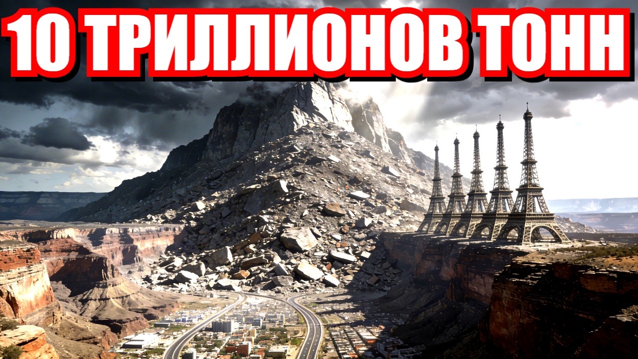 Гранд-Каньон: Самый большой промышленный карьер Земли. Куда исчез грунт?