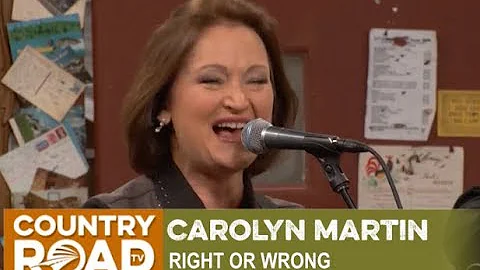 Carolyn Martin sings "Right or Wrong" on Larry's C...