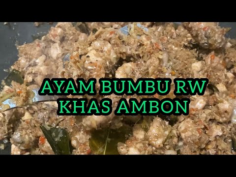 Resep Bumbu Rw Anjing Khas Ambon