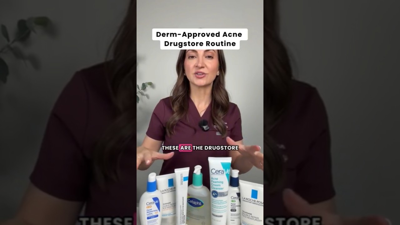 Простейший аптечный уход для кожи, склонной к акне