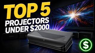 Best Projectors Under $2000 in 2026 – Top 5 Home Theater Picks