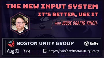 BUG 08/31/2022 - Unity Input System with Jesse Crafts-Finch