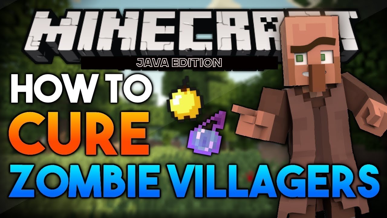 How To Cure Zombie Villager Step By Step Easy Youtube