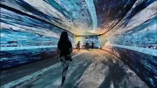 360 degree indoor immersive experience of digital LED video wall