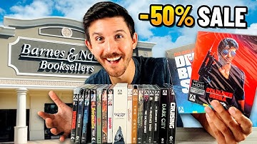 Arrow Video 50% KORTING begint vandaag bij Barnes & Noble!