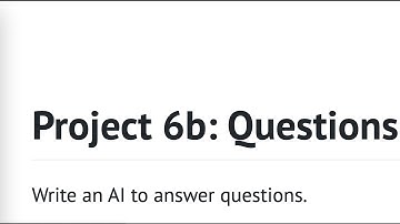 "Questions, Write an AI to answer questions" artificial intelligence with python | Harvard course