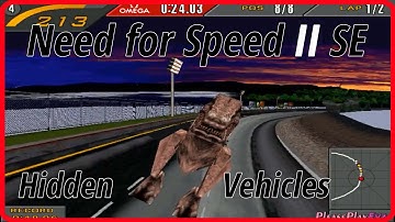 Need for Speed II SE - Gameplay - Hidden vehicles from codes