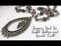 Knotted Necklace and Bracelet Stack Tutorial Featuring Bargain Bead Box April 2022!