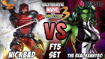 UMVC3 Parsec FT5 Set - NickBad VS The Real Kennybo