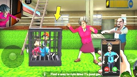 Scary Teacher 3D_New updater-New fun video everyday , gameplay walkthrough part 1005 ( android, ios)