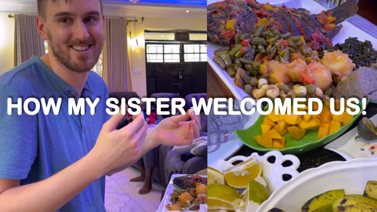 AMERICAN BOYFRIEND TRYING ALOT OF AFRICAN TRADITIONAL FOOD IN KENYA!