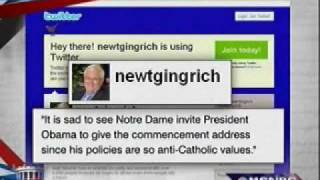 Details David Shuster's Hypocrisy Watch: Newt Gingrich News