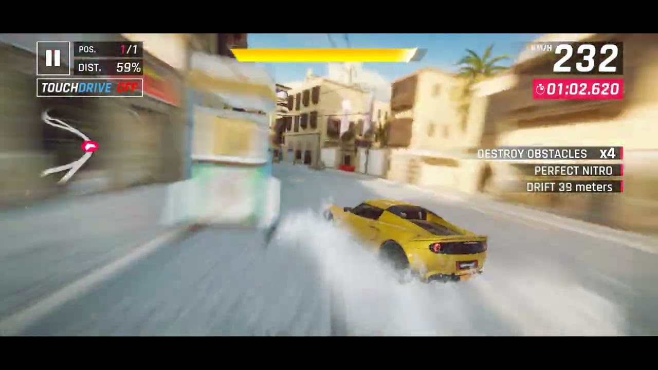 Asphalt 9 - Lotus Elise Riot - 1:42:8xx [No rail] - Take 1 - YouTube