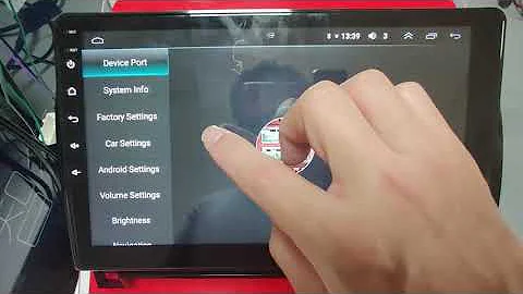 How to turn on "Car Amplifier" option on YT5760B head unit
