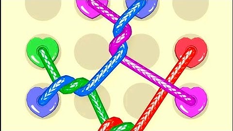 How to Solve the Knot Twisted Puzzle in Tangled Line 3D