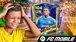 O RODRI NO FC 25 MOBILE E HORRIVEL , NAO MERECE A BOLA DE OURO