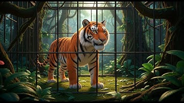 Chúa Tể Rừng Xanh Bị Giam Cầm | Phim Ngắn 3D Siêu Chân Thật