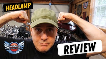 Custom Dynamics Head Lamp Upgrade on a Harley Davidson Road Glide