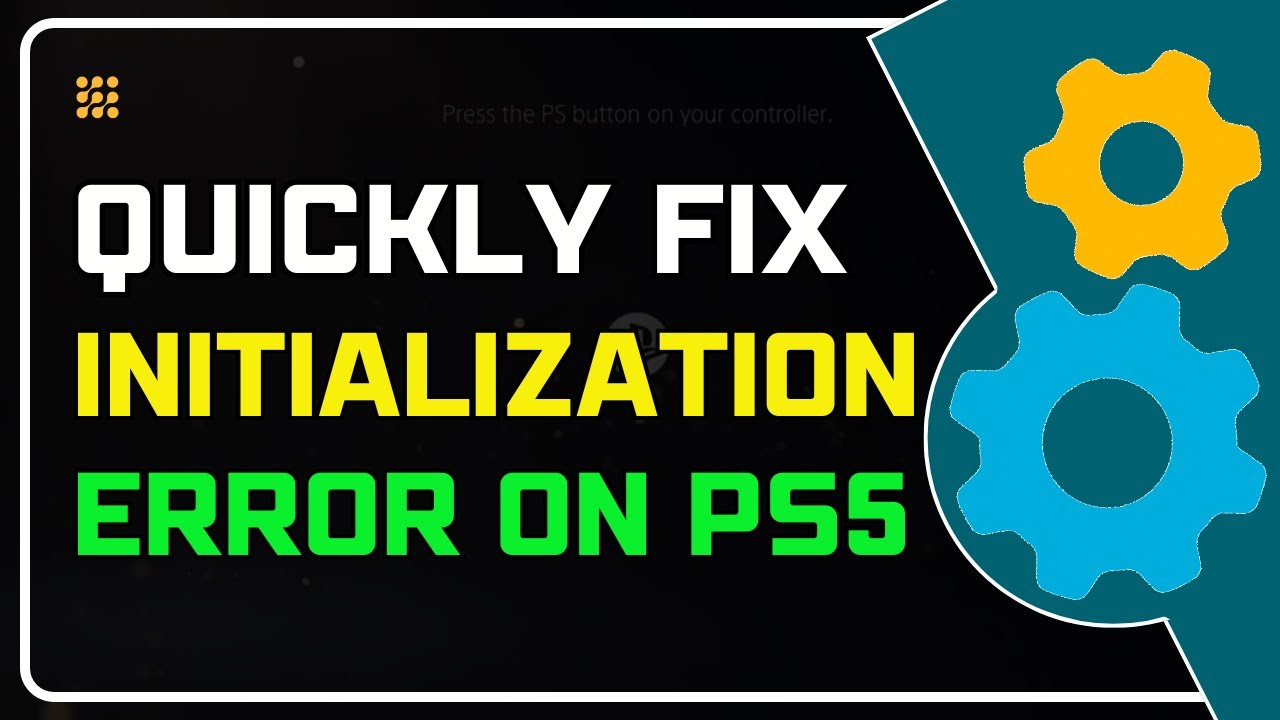 How to Fix Initialization Error on PS5 | PS5 Stuck on Initialization? Here’s How to Fix It Fast!